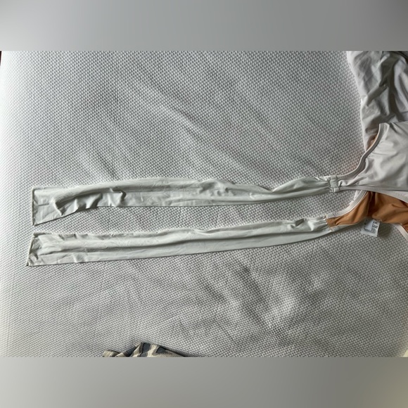 J.Crew Women's White One Shoulder Tie Bow Swimsuit New Size 10 One Piece NWT - Picture 9 of 14